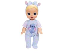 Disney Darlings - Poupée bébé Stitch Feature aux cheveux blonds, officielle par, scintillements lumineux magiques, comprend une baguette, une bouteille de poussière de fée, un serre-tête et un certifi