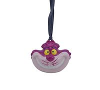 Disney Décoration de Sapin Alice au Pays des Merveilles - Chat du Cheshire - 7,4 cm x 4,8 cm x 5,7 cm - Ornement - Décorations de Sapin de Noël Disney - Cadeaux Alice au Pays des Merveilles