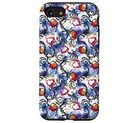 Disney Descendants Evie Crown and Apple Print Coque pour iPhone SE (2020) / 7 / 8