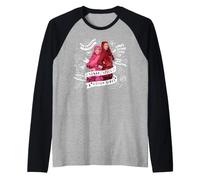 Disney Descendants: Wicked Wonderland Red Pink Sister Vibes Manche Raglan
