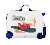 DISNEY Destination Cars Garçon Bagage - Bagage pour Enfant, Blanc, Taille Unique