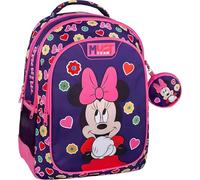 Disney Diakakis Sac à dos 3 étuis, Minnie Mouse, S