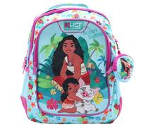 Disney Diakakis Sac à dos 3 étuis, Mutli Vaiana, S