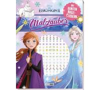 Disney Die Eiskönigin 2: Malzauber - Mit bunten Nagelstickern!: Activityblock mit Stanzung und 2 Seiten Nagelsticker