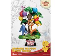 Disney Diorama Pvc D-stage Winnie The Pooh With Friends 16 Cm