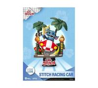Disney - Diorama Stitch Racing Car