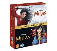 Disney Disney's Mulan (2020) + Mulan Animated Double Pack Blu-Ray [Region Free]