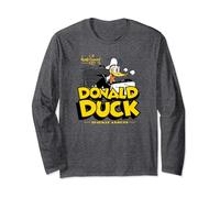 Disney Donald Duck 90th Anniversary Quackin’ Around Retro Manche Longue