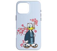 Disney Donald Duck in Kimono Cherry Blossoms Spring Sakura Coque pour iPhone 16 Pro Max