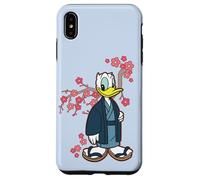 Disney Donald Duck in Kimono Cherry Blossoms Spring Sakura Coque pour iPhone XS Max