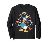 Disney Donald Duck with Bunny Ears and Easter Egg Spring Manche Longue