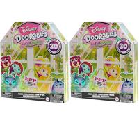 Disney Doorables Blooming Buddies Multi P igurines de Collection 4 cm, Jouet pour Collectionneurs, Filles et Enfants dès 5 Ans - Just Play (Lot de 2)