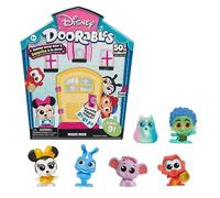 Disney Doorables, Coffret Multi Peek avec 5, 6 ou 7 Figurines Surprises, Nouvelle série, Modèles aléatoires, Jouets pour Enfants à partir de 5 Ans, GIOCHI PREZIOSI, DRB10