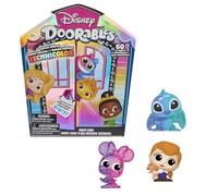 Disney Doorables, Coffret Multi Peek avec 5, 6 ou 7 Figurines Surprises, Série Technicolor, 60 Nouveaux Personnages à Collectionner, Modèles aléatoires, Jouets pour Enfants à partir de 5 Ans, DRB20
