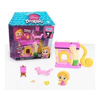 Disney Doorables, Raiponce Mini Maison avec 2 Figurines Dont 1 Surprise, et des Accessoires, Différents modèles Disponibles, Jouet pour Enfants dès 3 Ans, GIOCHI PREZIOSI, DRB021