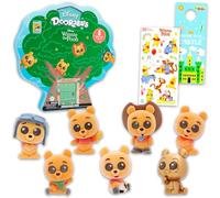 Disney Doorables Winnie l'ourson Collection P nsemble avec 8 figurines mystères Winnie l'ourson pour enfants et adultes Plus autocollants, plus | Mini figurines Disney