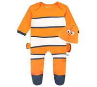 Disney - Dors Bien et Bonnet Ensemble- Finding Nemo - Bébé Garçon - Orange - 9-12 Mois