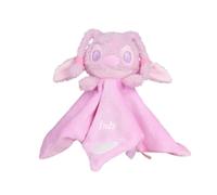 Disney Doudou Bouclette Stitch Angel Rose 25 cm avec Personnalisation Broderie