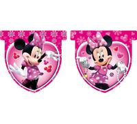 Disney - Drapeaux, plastique SG29085 (taille unique) (Rose/Noir/Blanc)
