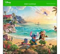 Disney Dreams Collection By Thomas Kinkade Studios: 2025 Wall Calendar