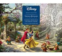 Disney Dreams Collection Thomas Kinkade Studios Disney Princess Coloring Poster
