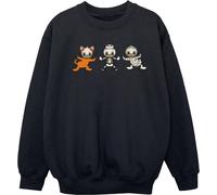 Disney - "Duck Tales Halloween" Sweat-shirt pour filles BI29010 (140-146) (Noir)