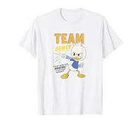 Disney DuckTales Team Dewey It Just Comes Naturally T-Shirt, Homme, Blanc, 4XL