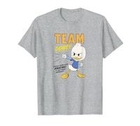 Disney DuckTales Team Dewey It Just Comes Naturally T-Shirt, Homme, Gris Chiné, XXL