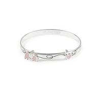 Disney Dumbo Bracelet jonc éléphant en argent sterling pour fille, taille unique, Argent sterling