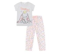 Disney Dumbo Dream Big Ensemble pyjama long pour femme, gris, 8-10