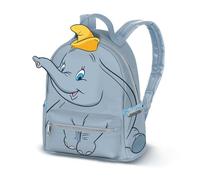 Disney Dumbo Face-Sac à dos Heady, Bleu 25 x 29 cm, Capacité 8 L