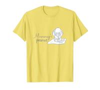 Disney Dumbo Mummy's Peanut Cute Baby Dumbo Chest Logo T-Shirt, Homme, Citron, M