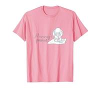 Disney Dumbo Mummy's Peanut Cute Baby Dumbo Chest Logo T-Shirt, Homme, Rose, S