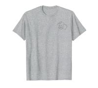 Disney Dumbo Simple Dumbo Portrait Pocket T-Shirt, Homme, Gris Chiné, S