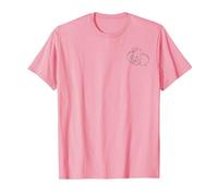 Disney Dumbo Simple Dumbo Portrait Pocket T-Shirt, Homme, Rose, L