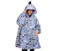 Disney Eeyore Sweat à capuche en polaire surdimensionné pour femme Bleu, bleu, Taille unique