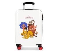 Disney El Roi Leon Valise de cabine Multicolore 38 x 55 x 20 cm Rigide ABS Fermeture à combinaison latérale 34 l 2 kg 4 roues doubles