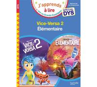 Isabelle Albertin – Disney - Elémentaire / Vice Versa 2 – Spécial DYS (dyslexie) – Broché