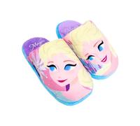 Disney Elsa Chaussons, Frozen Chaussons Doux, Pantoufles avec Semelle Antidérapante, Cadeau pour Filles et Adolescents | EU 34/35