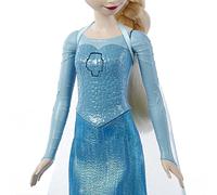 Disney Elsa Poupée Chantante La Reine des Neiges avec tenue emblématique et chanson «Libérée, délivrée» du film Disney La Reine des Neiges en quatre langues: Anglais, Français, Allemand, Italien,JDL58