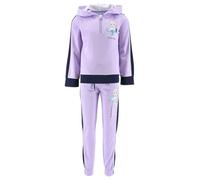 Disney Elsa Survêtement pour Fille, Ensemble 2 Pièces Combinaison de Sport Violet, Sweat à Capuche et Pantalon La Reine des Neiges, Taille 8 Ans, Violet
