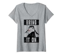 Disney Emperor's New Groove Kuzco Bring It On T-Shirt avec Col en V