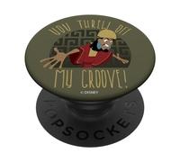 Disney Emperors New Groove Kuzco You Threw Off My Groove PopSockets PopGrip Adhésif
