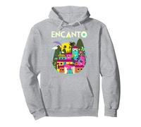 Disney Encanto Casita Circled Title Font Sweat à Capuche, Unisexe pour adultes, Gris Chiné, M
