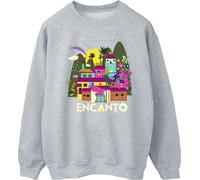 Disney - "Encanto Many Houses" Sweatshirt für Damen BI16775 (M) (Grau)