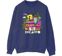 Disney - "Encanto Many Houses" Sweatshirt für Damen BI16775 (XL) (Marineblau)