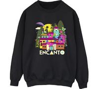 Disney - "Encanto Many Houses" Sweatshirt für Damen BI16775 (XL) (Schwarz)