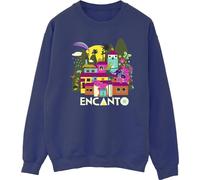 Disney - "Encanto Many Houses" Sweatshirt für Herren BI22620 (S) (Marineblau)