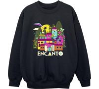 Disney - "Encanto Many Houses" Sweatshirt für Jungen BI16440 (140-146) (Schwarz)