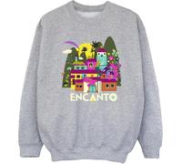 Disney - "Encanto Many Houses" Sweatshirt für Mädchen BI16703 (128) (Grau)